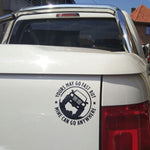 YOURS MAY GO FAST MINE CAN GO ANYWHERE Vinyl Decal Car Stickers, Size: 15x15cm, YOURS MAY GO FAST MINE CAN GO ANYWHERE