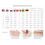 Female Fashion Lovely Bowknot Design Zircon Ring, 8, 10