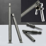 Plum Blossom Hollow Bit Multifunctional Peeling Bit Set, 12 PCS 50mm, 11 PCS 75mm, 11 PCS 100mm