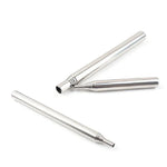 2 PCS Outdoor Camping Fire Tool Stainless Steel Blower Picnic Barbeque Barbecue Tool Retractable Blow Torch, 5 Sections (2PCS), 6 Sections (2PCS), 8 Sections (2PCS)