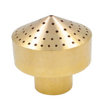 All-copper Fireworks Layer Water Nozzle Landscaping Fountain Head, 4 Points, 6 Points, 1 Inch, 1.5 Inch
