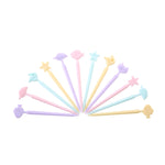 Creative Animal Cartoon Fruit Cake Fork Sign, Random Color Delivery
