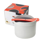Kitchenware Microwave Oven Utensils Rrice Cooker Heating Steamer Pot Steamed Rice Box