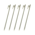 Outdoor Durable 30cm Stainless Steel Camping Awning Tent Stakes Pegs for Camping Travel Tent Accessor