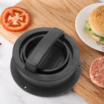 LsCook Hamburger Meat Press Tool Patty Maker Mold Cutlet, 2PCS Black