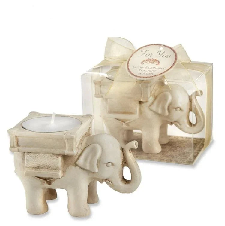 Retro Elephant Tea Light Candle Holder Candlestick Wedding Home Decor Crafts Tea Light Holders Tea Light Holder, Elephant Tea Light