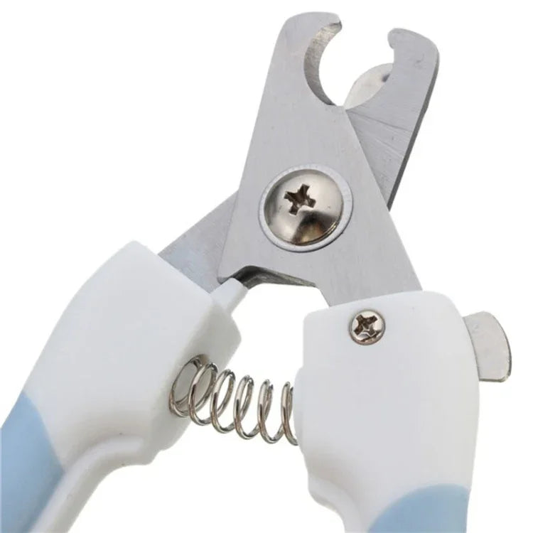 Two-piece Pet Toe Stainless Steel Cat and Dog Nail Clipper Filee, S, L