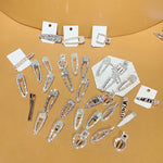 Fashion Flash Luxury Diamond Crystal Pearl Elegant Women Barrettes Hair Accessories