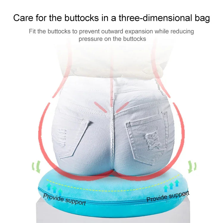 Anti-Decubitus Cushion Memory Foam Circle Chair Cushion