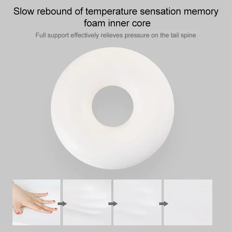 Anti-Decubitus Cushion Memory Foam Circle Chair Cushion