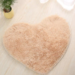 Heart Shape Non-slip Bath Mats Kitchen Carpet Home Decoration, 30*40CM