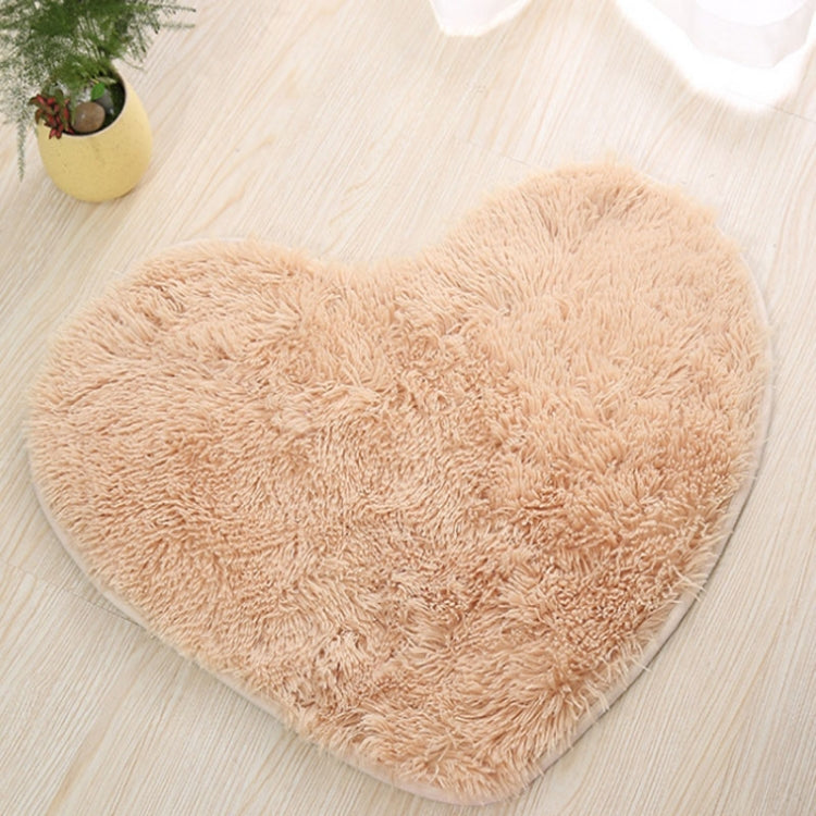 Heart Shape Non-slip Bath Mats Kitchen Carpet Home Decoration, 30*40CM