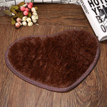 Heart Shape Non-slip Bath Mats Kitchen Carpet Home Decoration, 40*50CM, 50*60CM, 60*70CM, 70*80CM