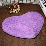Heart Shape Non-slip Bath Mats Kitchen Carpet Home Decoration, 40*50CM, 50*60CM, 60*70CM, 70*80CM