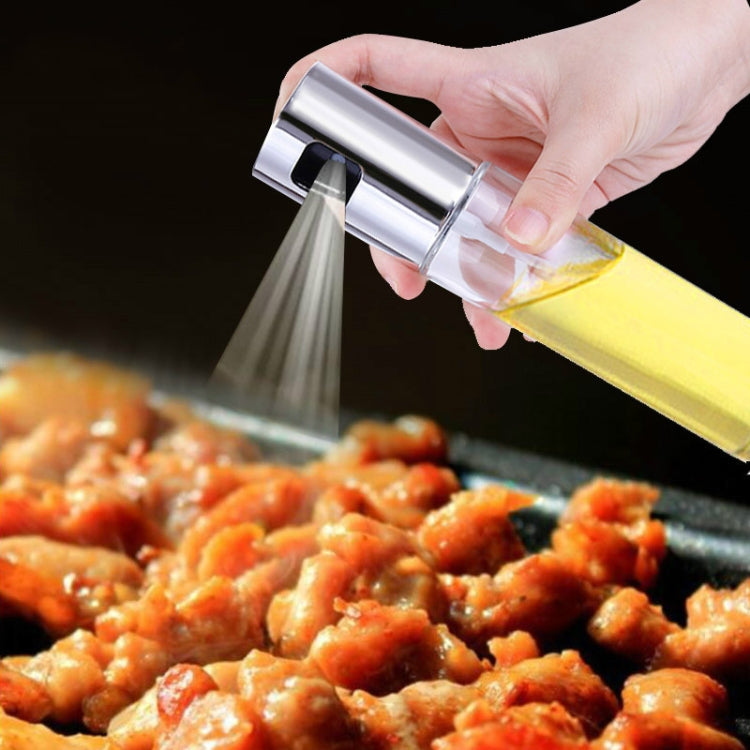 Kitchen Glass Olive Oil Spray Bottle Vinegar Oil Sprayer Seasoning Bottle