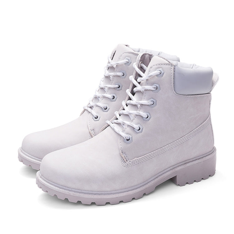 Couple Casual Big Head Warm Shoes Martin Boots, 38, 39, 40, 41, 42, 43