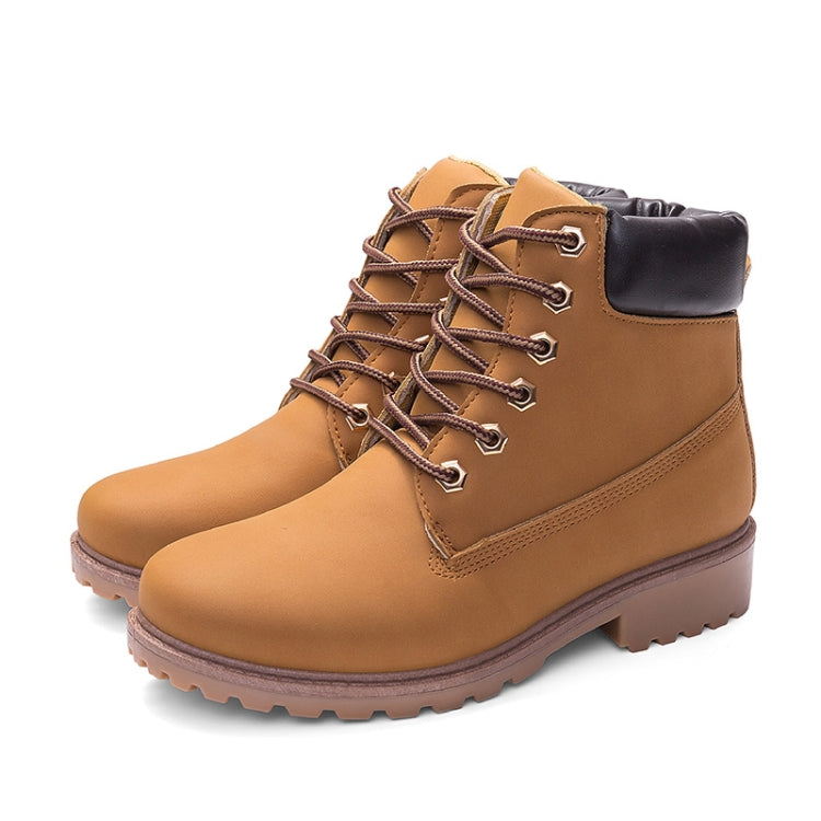Couple Casual Big Head Warm Shoes Martin Boots, 38, 39, 40, 41, 42, 43