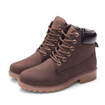 Couple Casual Big Head Warm Shoes Martin Boots, 38, 39, 40, 41, 42, 43