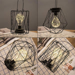 Minimalist Copper Lamp Bedroom Home Wrought Iron Table Lamp, Portable, USB