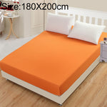 Plain Mattress Protector Bed Mat Mattress Cover Fitted Sheet, 180X200cm, 150X200cm