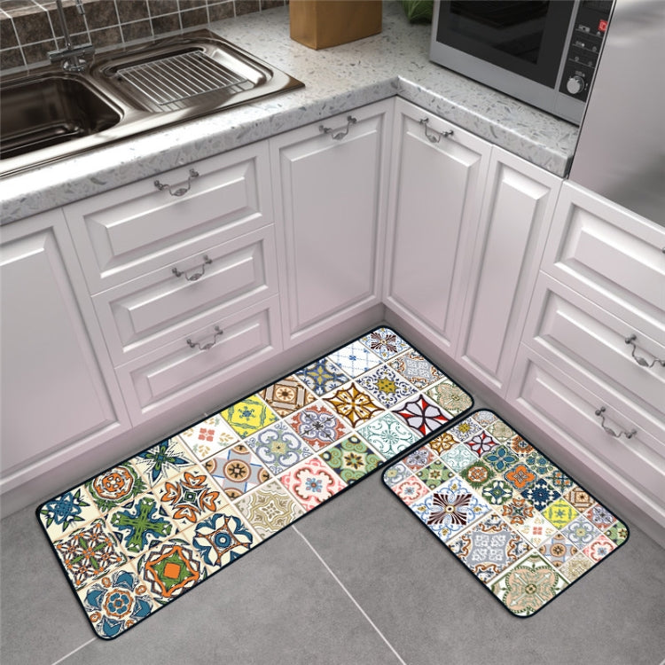 Modern Geometric Kitchen Anti-skid Mat Rugs Carpets, 40x60cm, 40x120cm, 50x80cm, 50x160cm, 40x60cm+40x120cm, 50x80cm+50x160cm