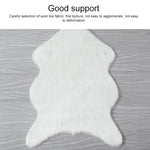 Imitation Wool Soft Home Living Room Carpet Sofa Cushion Mats, 40x60cm, 60x90cm