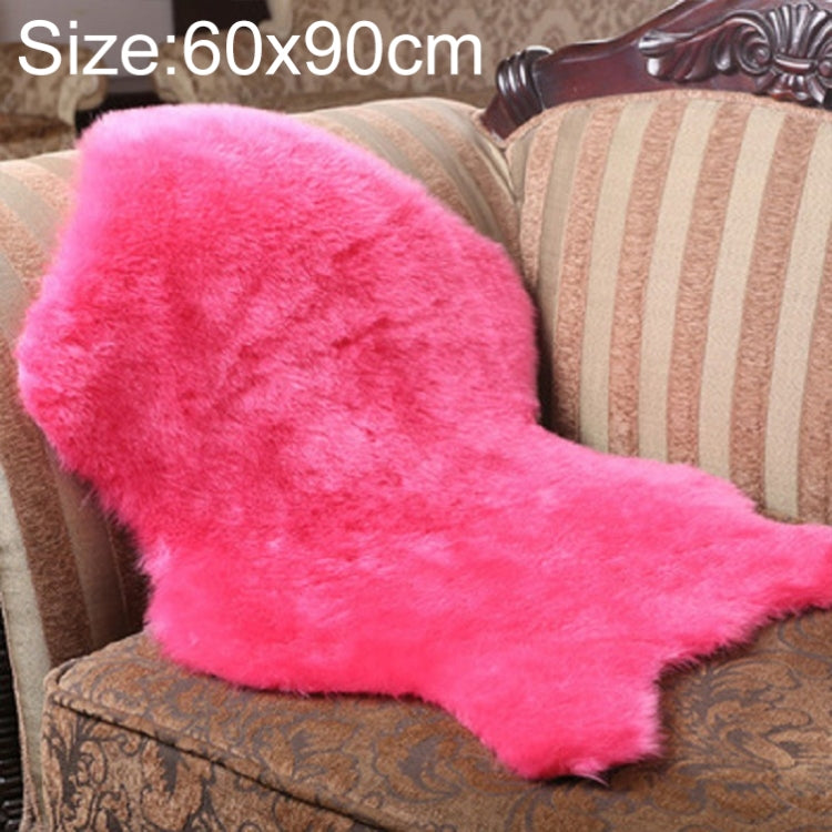 Imitation Wool Soft Home Living Room Carpet Sofa Cushion Mats, 40x60cm, 60x90cm