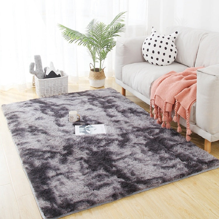 Simple Sofa Bedside Gradient Carpet Living Room Bedroom Mat, Light Blue 40x60cm, Pink 40x60cm, Light Grey 40x60cm, Dark Grey 40x60cm, Camel 40x60cm, Dark Camel 40x60cm, Coffee 40x60cm, Light Blue 50x80cm, Pink 50x80cm, Light Grey 50x80cm