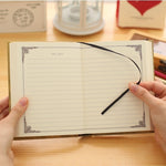 64K Small Pocket Vintage Notebook Handcover Magic Spells Pockets Book Planner Journal Traveler Notepad