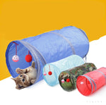 Pet Supplies Cat Ring Paper Two-way Tunnel Can Accommodate Folding Cat Channel, Blue, Red, Sky Blue, Black, Rose Red, Green