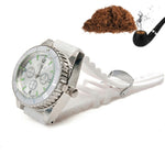Creative Portable Metal Watch Wristband Smoke Grinder