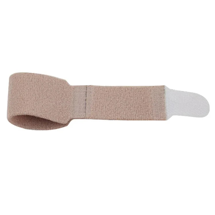 10pcs Toe Finger Straightener Hammer Toe Hook and Loop Fastener Corrector Bandage Toe Separator Splint, Bandage Toe Separator Splint