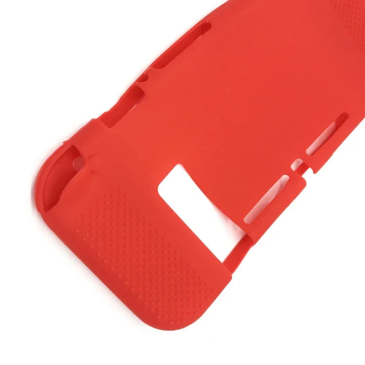 Silicone Protection Case All-inclusive Rubber Cover for Switch Game Console(White)