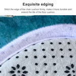 Marine Series Pattern Bathroom Toilet Non-slip Mat Flannel Absorbent Foot Pad, 46x76cm, 50x80cm