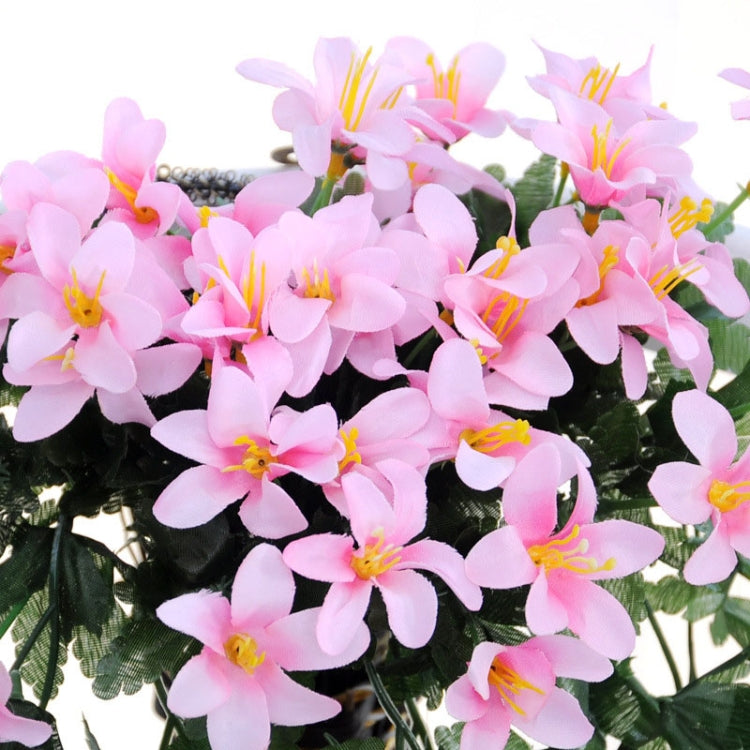 Artificial Flower Wall Hanging Lily Flower Vine Basket Flower Party Decorations