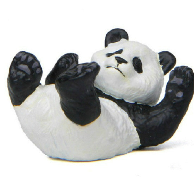 Panda Life Multi-shaped Micro-landscape Baked Landscape Doll Ornaments, Seated Panda, Climbing Panda, Prone Panda, Lying Panda