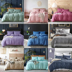Princess Bedding Sets With Washed Ball Decorative Microfiber Fabric Cover Pillowcase, Twin（One Pillowcase and One Quilt）, Queen（Two Pillowcase and One Quilt）, King（Two Pillowcase and One Quilt）