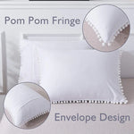Princess Bedding Sets With Washed Ball Decorative Microfiber Fabric Cover Pillowcase, Twin（One Pillowcase and One Quilt）, Queen（Two Pillowcase and One Quilt）, King（Two Pillowcase and One Quilt）
