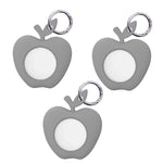 3pcs For AirTag 2nd Gen / AirTag 1st Gen Tracking Anti-Lost Locator Silicone Apple Version Case