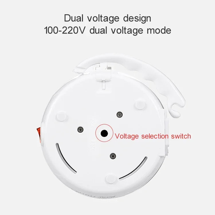 Portable Folding Silicone Intelligent Constant Temperature Travel Camping Electric Kettle, US Plug, EU Plug