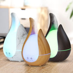 200ml Ultrasound Air Humidifier Aroma Essential Oil Diffuser 7 Colors LED Night Light Cool Mist Maker, UK  Plug, EU Plug