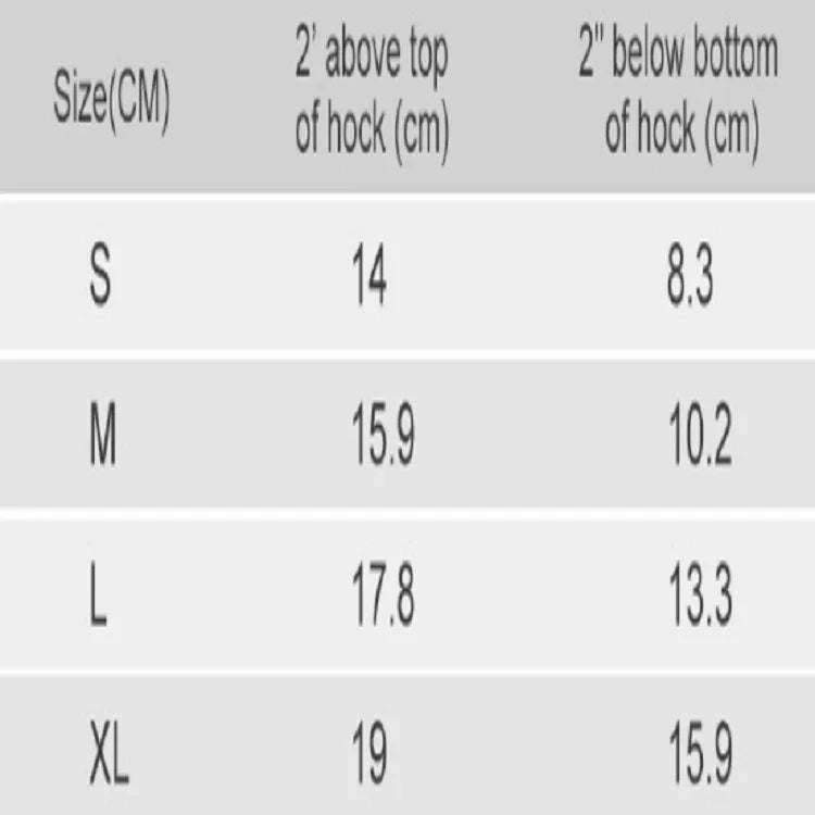 DogLemi PD60041 Dog Hock Brace Pet Supportive Rear Dog Compression Leg Joint Wrap Protects Wounds and Injury, S, M, L, XL