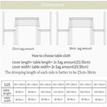 Literary Fresh Geometric Cotton Linen Tablecloth Gray Arrow Rectangular Coffee Table Cloth Desk Cloth, 60x60cm, 90x90cm, 100x140cm, 140x140cm, 140x160cm, 140x180cm, 140x200cm, 140x220cm, 140x250cm