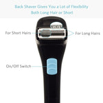 Foldable Long Handle Electric Shaver On Back, Electric Shaver