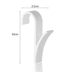 4 in 1 Towel Rail Hanging Bathroom Plastic Hook Rack, Plastic Hook Rack