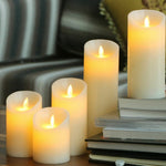 3 PCS LED Electronic Candle Light Birthday Wedding Home Decoration Props Candle Holder, Rechargeable, Size:, Rechargeable 7.5 x 10CM, Rechargeable 7.5 x 12.5CM, Rechargeable 7.5 x 15CM, Rechargeable 7.5 x 17.5CM, Rechargeable 7.5 x 20CM