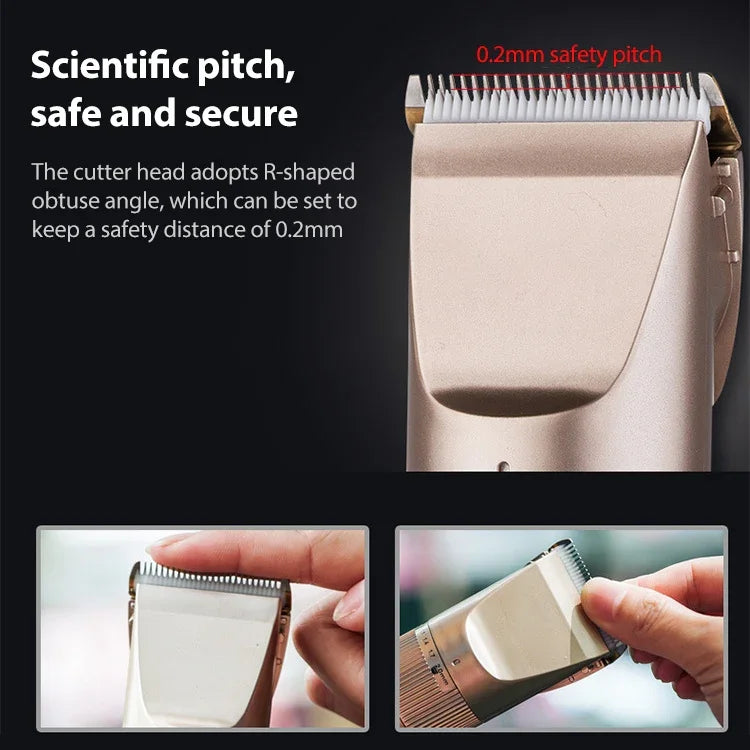 JIANDA X1 Hair Clipper Electric Clipper Rechargeable Adult Children Electric Faders Plug And Play Shaver