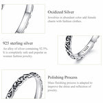 Vintage Pattern Sterling Silver Ring S925 Fashion Pattern Ring, 6 US Size, 7 US Size, 8 US Size, 9 US Size