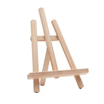 Wooden Desktop Mobile Phone Ipad Stand Flat Folding Mini Easel, Large