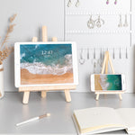 Wooden Desktop Mobile Phone Ipad Stand Flat Folding Mini Easel, Large